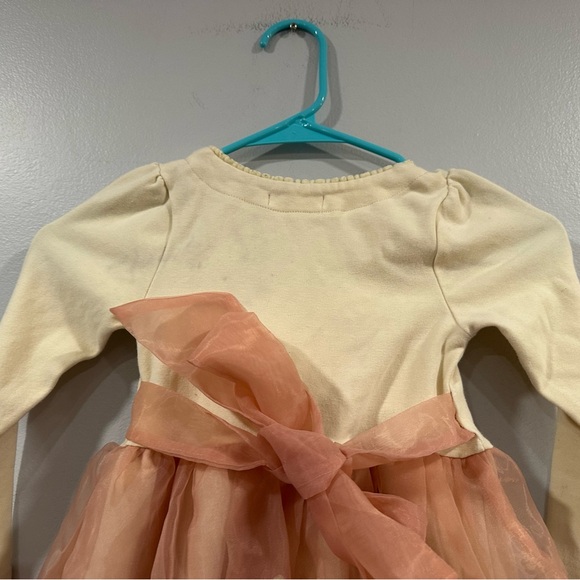 Mae Li Rose Boutique Heart Ivory Dress Sz 5/6 - Picture 4 of 8